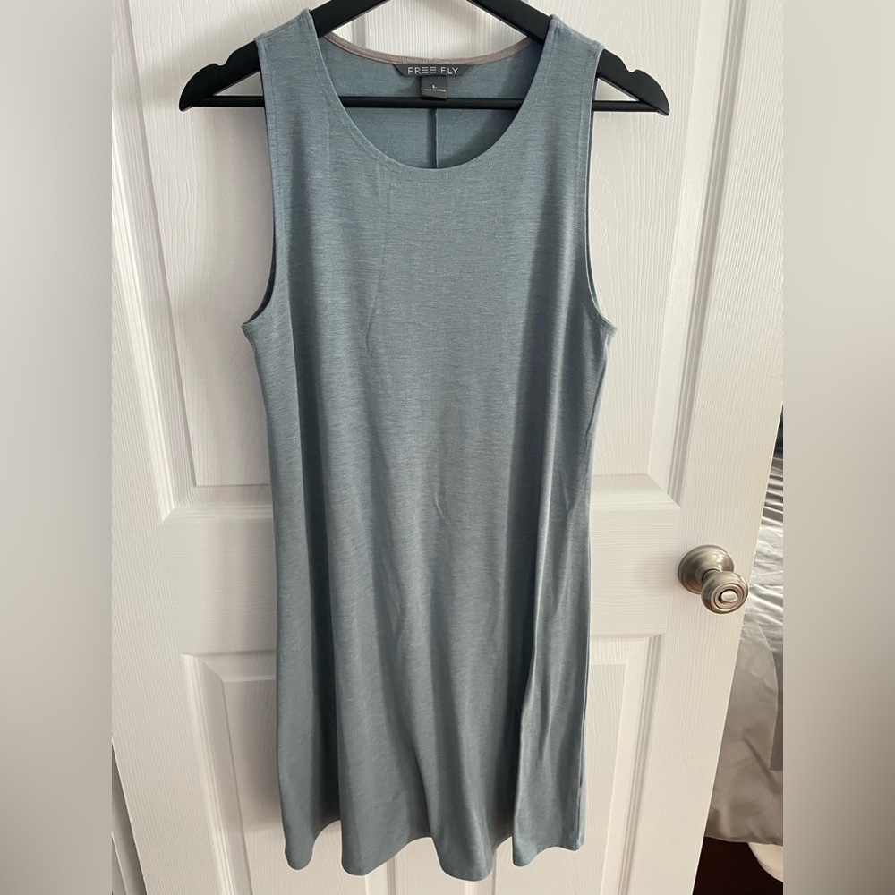 Freefly Sleeveless Blue Dress Size Large